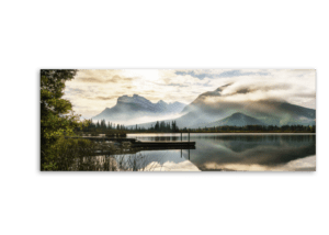 Leinwandbild Lake -Panorama