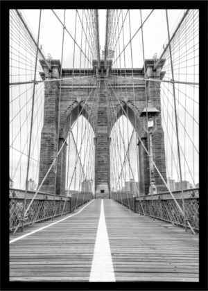 Rahmenbild Brooklyn Bridge